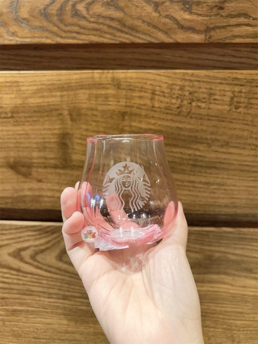 Starbucks Hong Kong - Sakura Cherry Blossom 2024 Collection x DOUBLE WALL CHERRY BLOSSOM FLOWER GLASS 8OZ