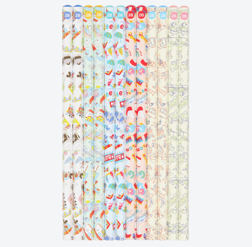 TDR - "Go-Go-Go! with Disney Vehicles" Collection x Pencil Set (Release Date: July 11, 2024)