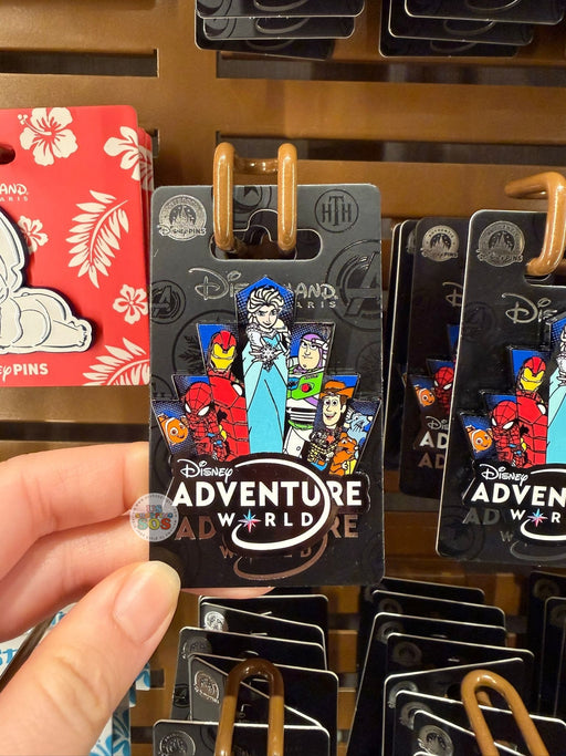 DLP - 2026 Disneyland Paris Disney Adventure World Pin Badge