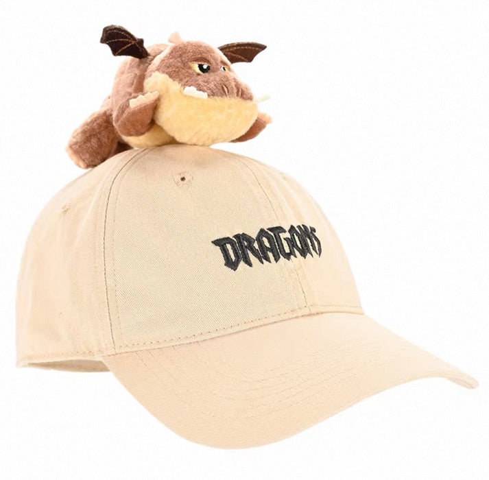 China Exclusive - How to Train Your Dragon x Grump Plush on the Top Hat/Cap
