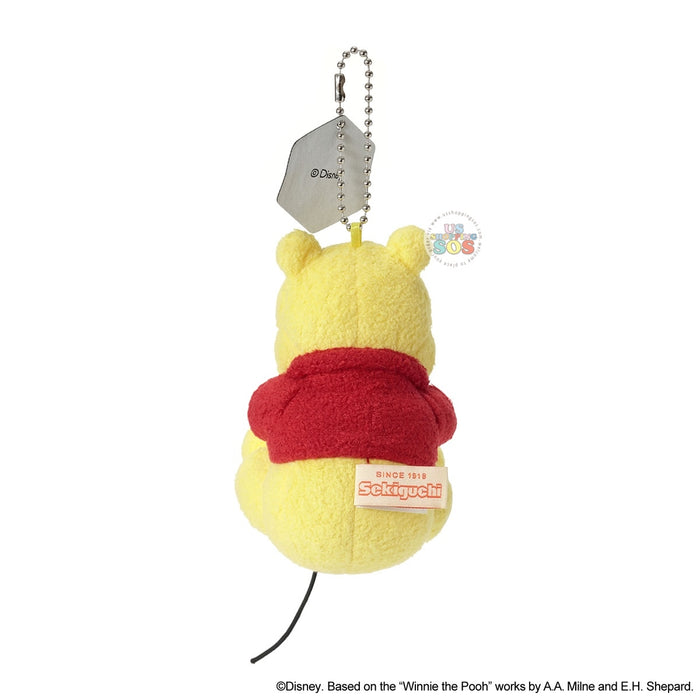 Japan Exclusive - Winnie the Pooh 100th Anniversary Logo Kororin Plush Keychain
