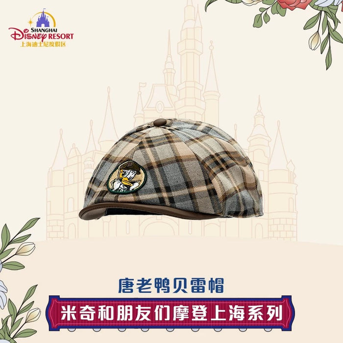 SHDL - Mickey and Friends "Modern Shanghai Collection x Donald Duck Beret Hat for Adults