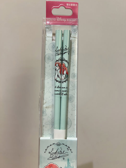 TDR - Ariel & Flounder Chopstick & Chopstick Stand Set