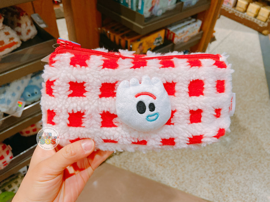 SHDL - Fluffy Waffle Pattern Multi- Function Pouch x Toy Story Forky
