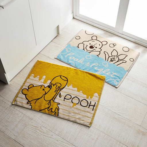 JP x BM - Bath Mat for Bathroom 2 Patterns Set x Winnie the Pooh