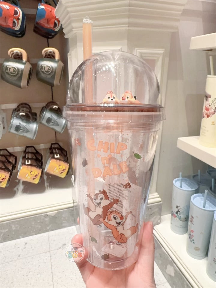 HKDL - Chip & Dale with 3D Figure Double Wall Cold Cup