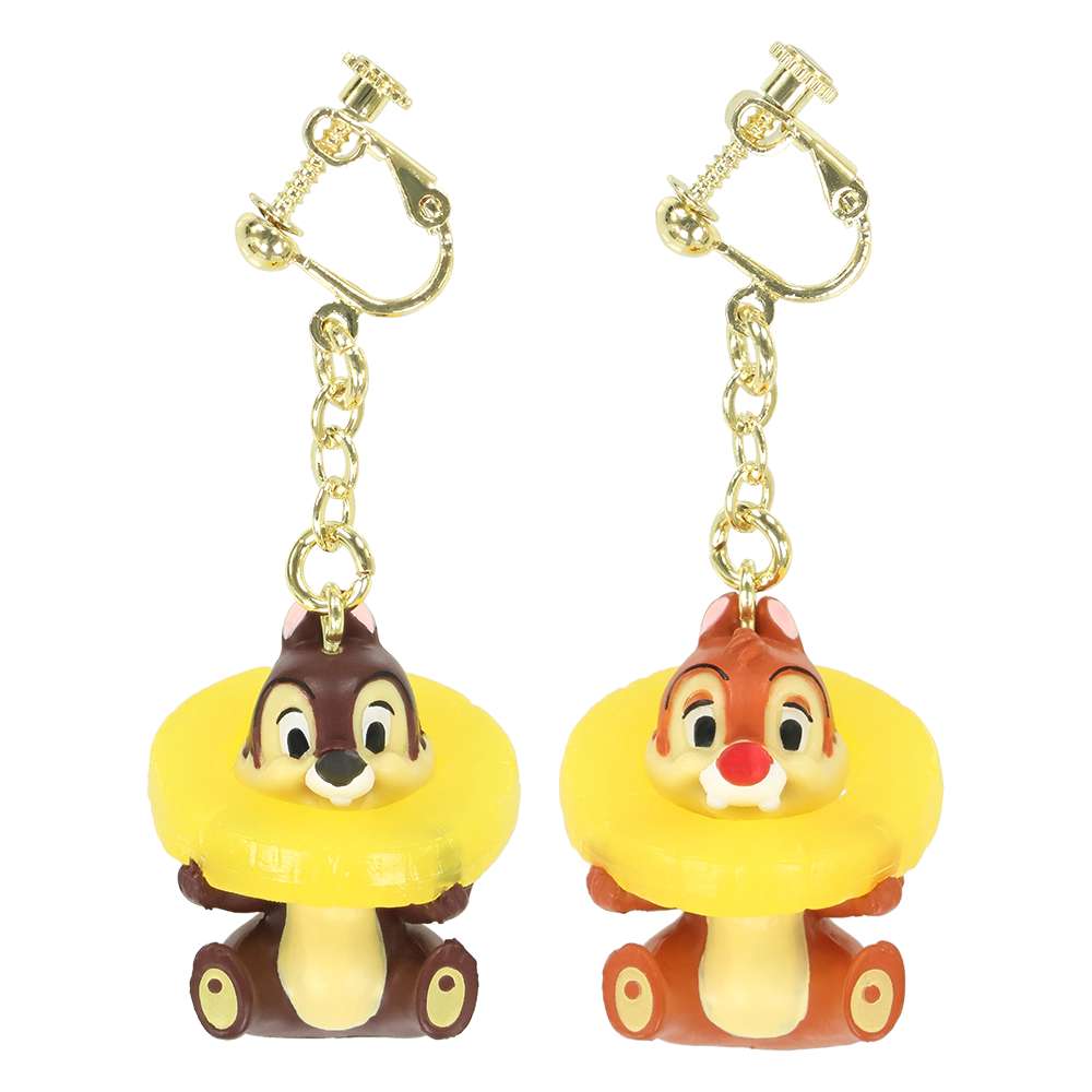 TDR - 2026 Mickey & Friends "Hello Hello Summer!!" Collection x Chip & Dale Earrings Set (Release Date: Jun 11, 2026)