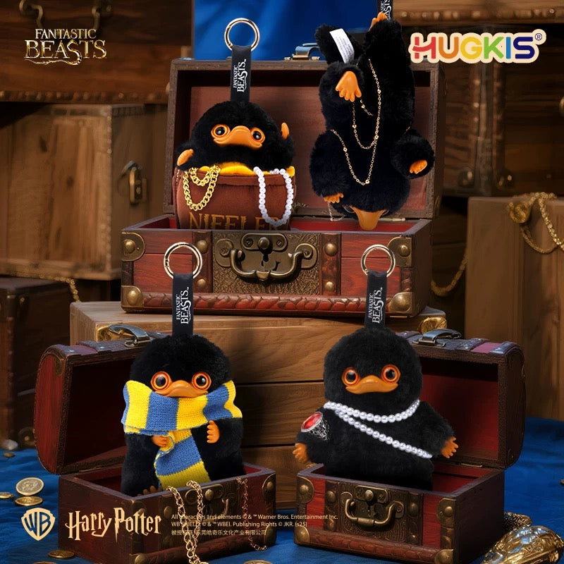 China Exclusive - Fantastic Beasts Niffler Plush Keychain Blind Box