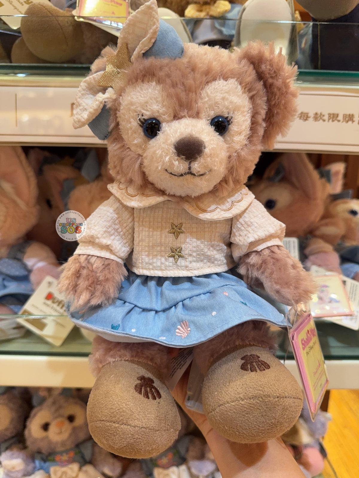 HKDL - 2026 Duffy & Friends 'Jeans' x ShellieMay Plush Toy (Size