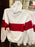 DLR/WDW - Classic Mickey Park Logo Red Strap White Hoodie Pullover (Adult)