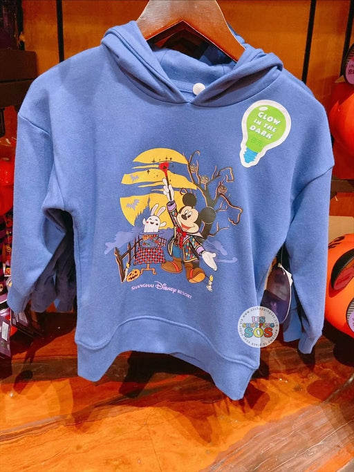 SHDL - Halloween 2024 x Mickey Mouse ‘Glow in the Dark’ Hoodie Pullover for Kids