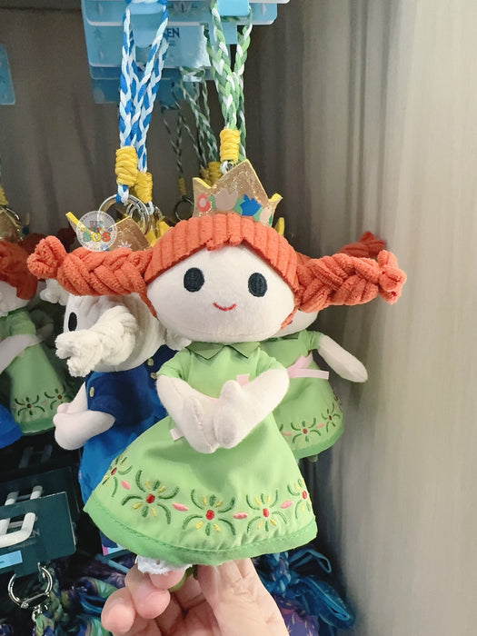 HKDL - World of Frozen 2025 Summer Collection x Elsa & Anna Plush Keychains Set (with Magnets on hands)