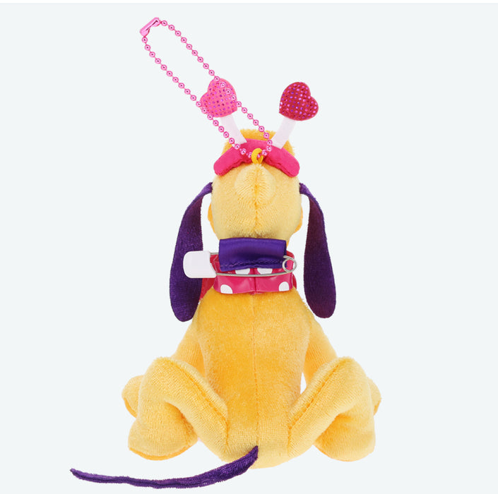 TDR - Minnie Mouse Funderland 2026 Collection x Pluto Plush Keychain (Pre Order,  Ship Out Date Aug 2026)