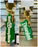 DLR/WDW - Logo Mania 2026 The Tik Tik Tik Room - Emerald Green Park Logo Keychain