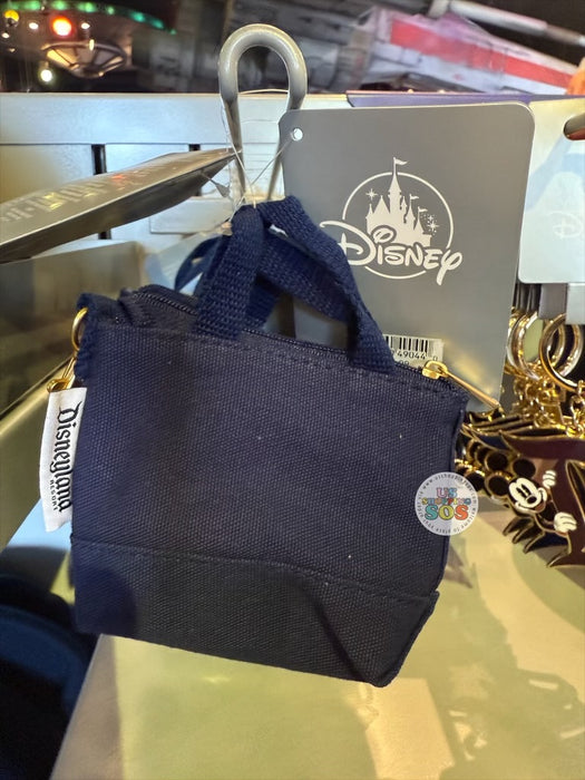 DLR/WDW - Disneyland Vintage D 2026 - Dark Navy Coin Pouch Keychain