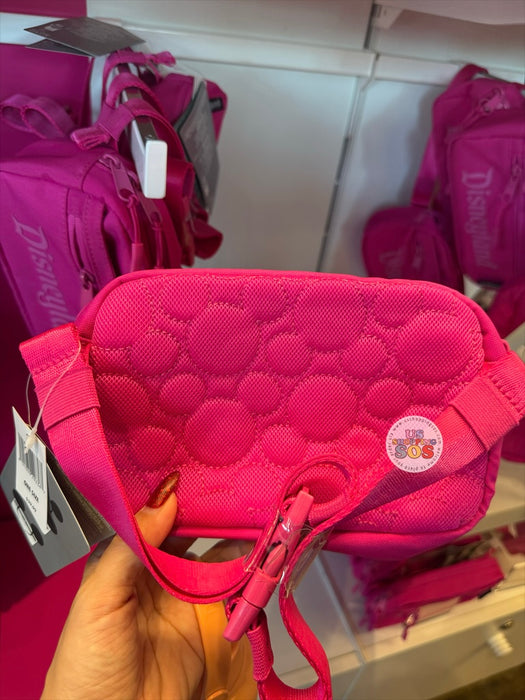 DLR/WDW - Logo Mania 2026 Fantasyland Feels - Bright Pink Park Logo Headband Friendly Fanny Pack