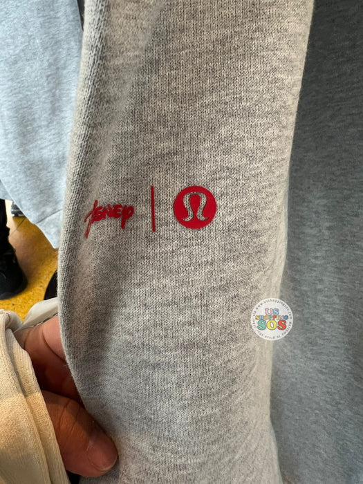 DLR/WDW - Disney x Lululemon Mickey Icon & Logo Heather Silver Drop Steady State Pant (Adult)