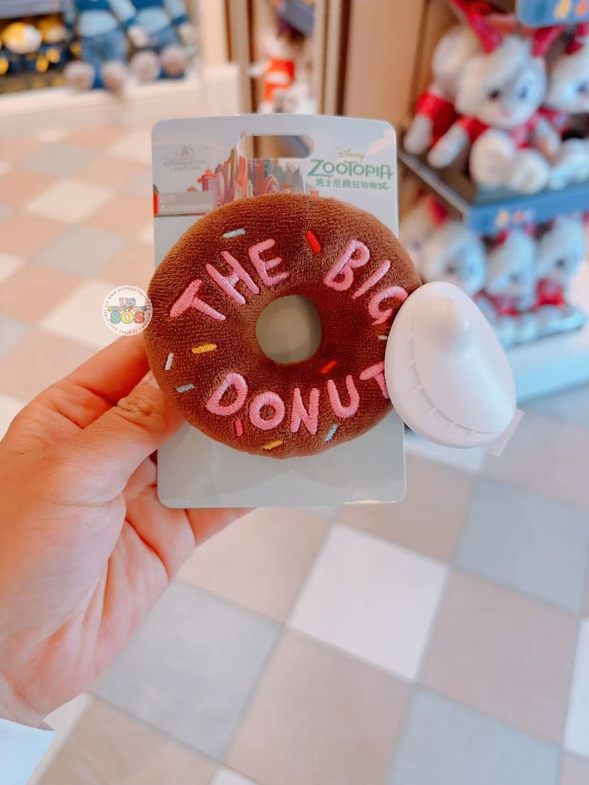 SHDL Zootopia x The Big Donut Plushy Hair Clip — USShoppingSOS