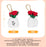 SHDL - 2026 Chinese Valentine's Day x Mickey Mouse Glove & Rose Flowers Plush Keychain