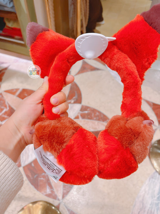 LSHDL - Zootopia Nick Wilde 3D Ear-Shaped Plush Warm Earmuffs