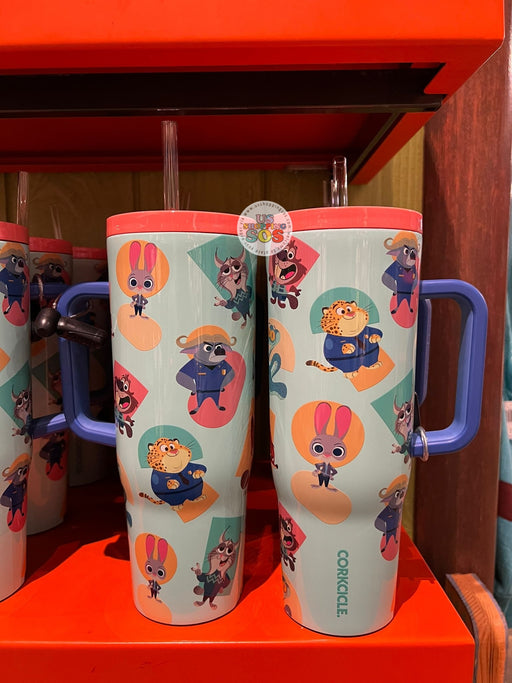 DLR/WDW - Zootopia - Corkcicle All Characters Stainless Steel ToGo Tumbler