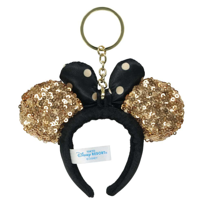 TDR - Minnie Paris Style Sequin Bow Ear Headband Keychain (Release Date: Nov 20, 2025)