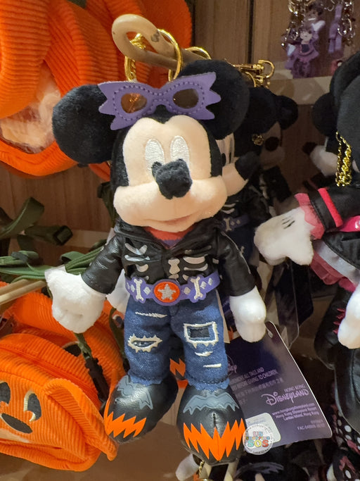 HKDL - 2026 Disney Halloween - Mickey and Friends Spooky Rock Band Collection x Mickey Mouse Plush Keychain