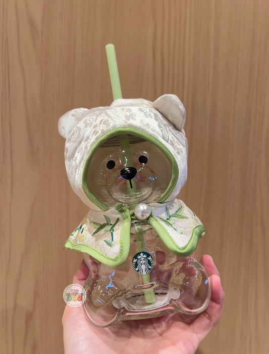 Starbucks China - Spring Pattern 2026 - Bearista Glass 600ml (Release Date: Mar 24, 2026)