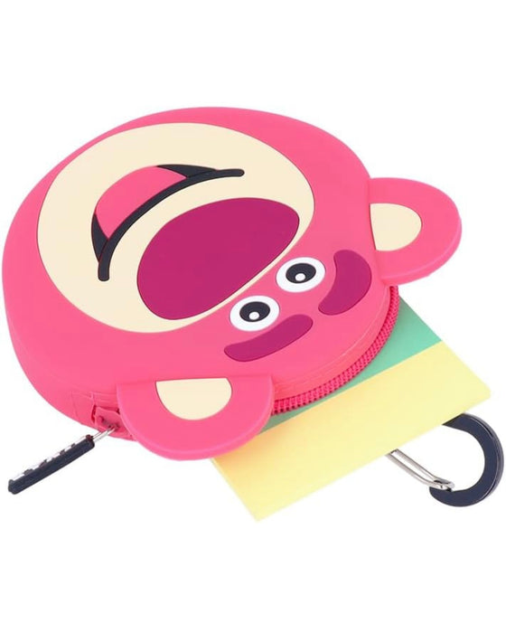 Japan Sunstar Stationary - Toy Story Lotso Silicone Pouch with Carabiner