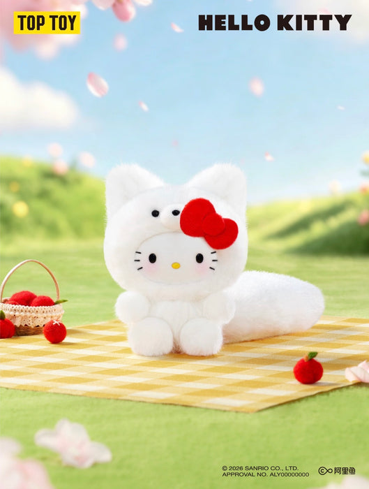 China TOPTOY - Hello Kitty Healing Forrest Vinyl Plush Keychain Blind Box (Release Date: Aug 7, 2026)
