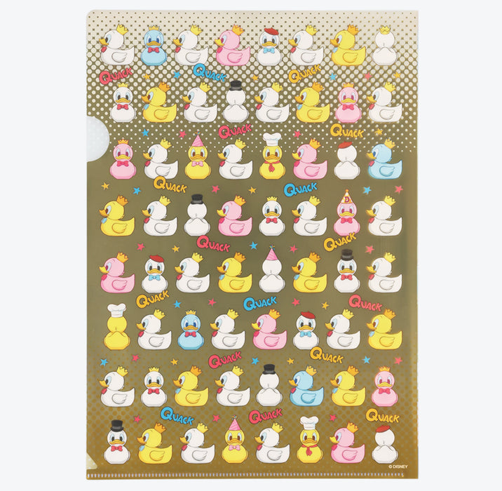 TDR - Donald’s Quacky Ducky City 2025 Collection x Clear Folders Set (Release Date: Apr 7, 2025)