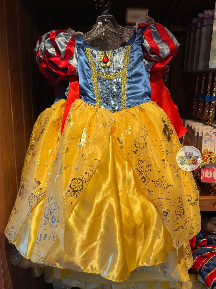 Princess Snow White Dress For Kids DLR/WDW Disney Princess Snow White Costume Dress (Kid Youth Princess Snow White Dress For Kids DLR/WDW Disney Princess Snow White Costume Dress (Kid Youth
