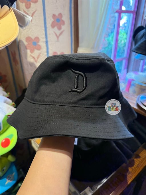 DLR/WDW - Create Your Own Headband - “Disneyland” Black Bucket Hat