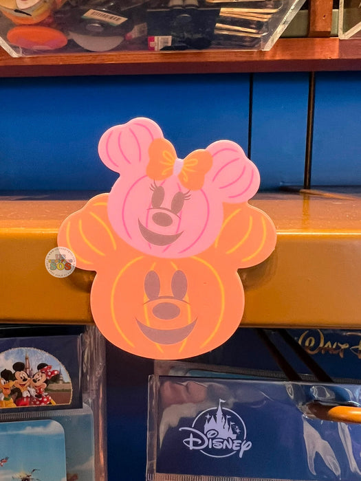 DLR/WDW - Halloween 2026 Pastel Cutie Ghost -Mickey & Minnie jack-o’-lantern Magnet