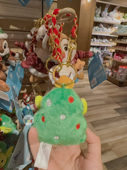 HKDL - 2025 Christmas Mickey & Friends x Alien Plush Keychain