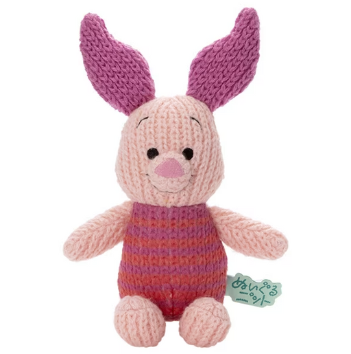 Japan Exclusive - Piglet "Knit" Plush Toy (Release Date: Sept 21)