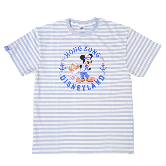 HKDL - 2026 Duffy & Friends, Mickey "Springtime Voyage" Collection x Stripe T-Shirt for Adults