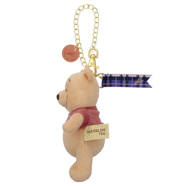 Japan Takara Tomy - Winnie the Pooh Plush Keychain - Color: Darjeeling Tea (Release Date: July 9, 2025)