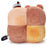 Japan Takara Tomy - Nui Pan Plush Toy Size S,  Pull-Apart Bread - Mickey Mouse, Minnie Mouse, Donald Duck, Pluto