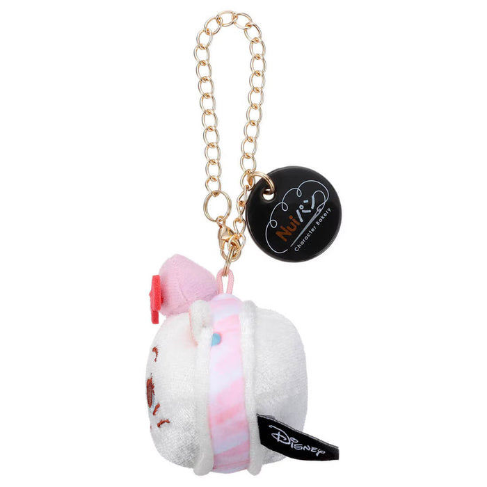 Japan Takara Tomy - Nui Pan Plush Keychain,  White Chocolate Macaron Marie