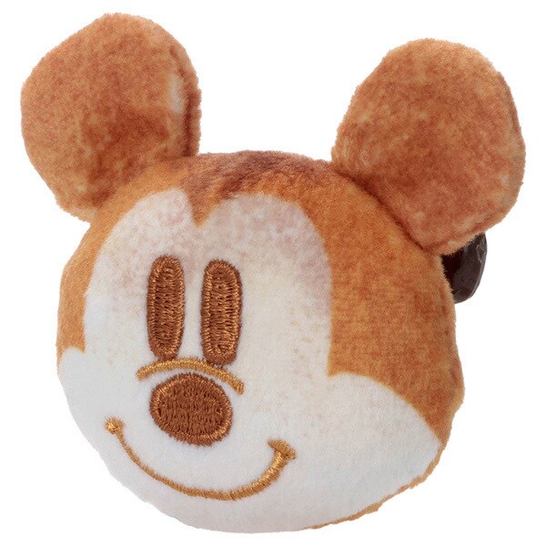 Japan Takara Tomy - Nui Pan Character Bun Mickey Mouse Plush Badge (Release Date: Aug 6, 2025)