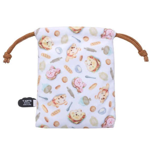 Japan Takara Tomy - Nui Pan Character Bun Winnie the Pooh & Piglet Drawstring Bag (Release Date: Aug 6, 2025)