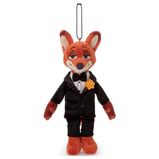 Japan Takara Tomy - Zootopia 2 Nick Wilde (Tuxedo) Plush Keychain