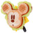 Japan Takara Tomy - Nui Pan Plush Toy Size S,  Sandwich Mickey Mouse