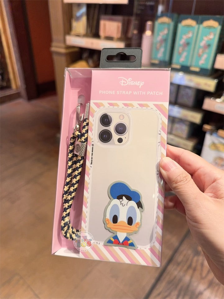 HKDL - Donald Duck Phone Strap with Patch