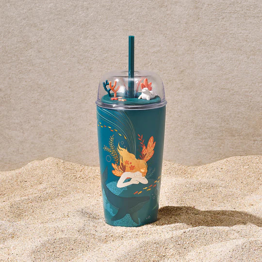 Starbucks Hong Kong - Siren and the Earth x SIREN UNDER WATER AND FRIENDS SS COLD CUP 16OZ