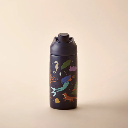 Starbucks Hong Kong - Guardian of the Sacred Island Collection x SIREN N WOOLAND GUARDIAN NIGHT STAINLESS STEEL WATER BOTTLE 16OZ