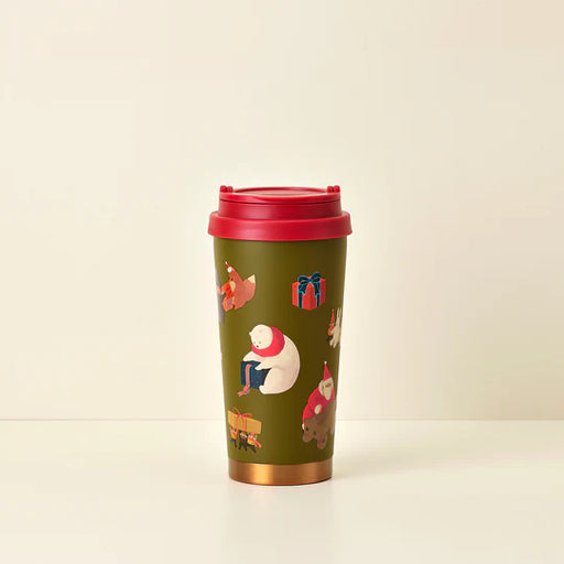 Hong Kong Starbucks - Christmas "Blissful Homecoming" 2023 x HOLIDAY FRIENDS SS TUMBLER 16OZ