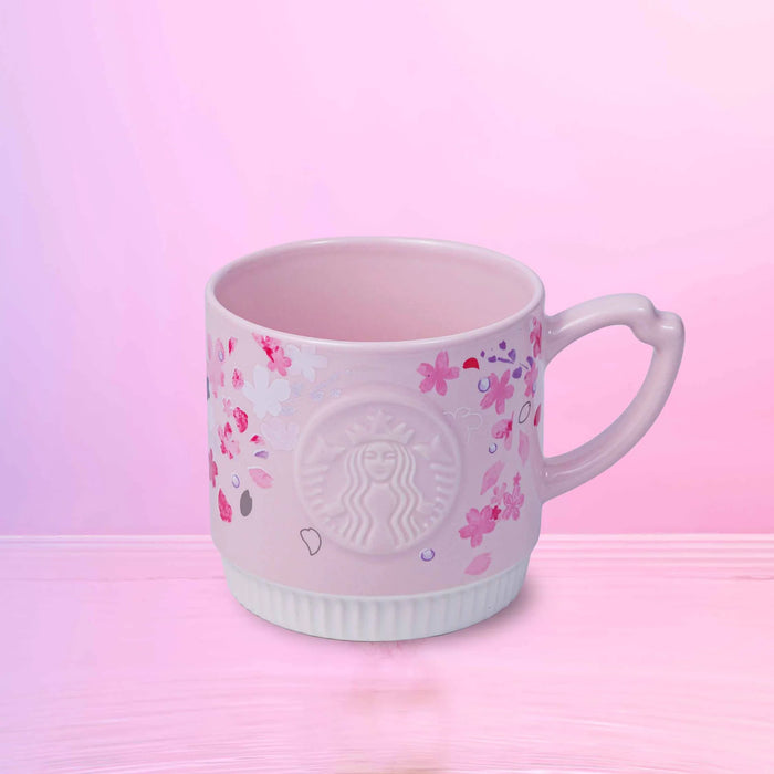 Starbucks Hong Kong - Sakura Cherry Blossom 2024 Collection x SAKURA PRINT PINK MUG 12OZ