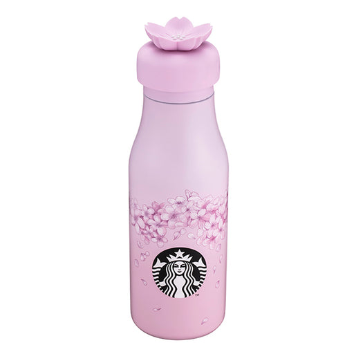 Starbucks Taiwan - Cherry Blossom Sakura 2024 - 20. Sakura Bloom Stainless Steel Water Bottle 473ml